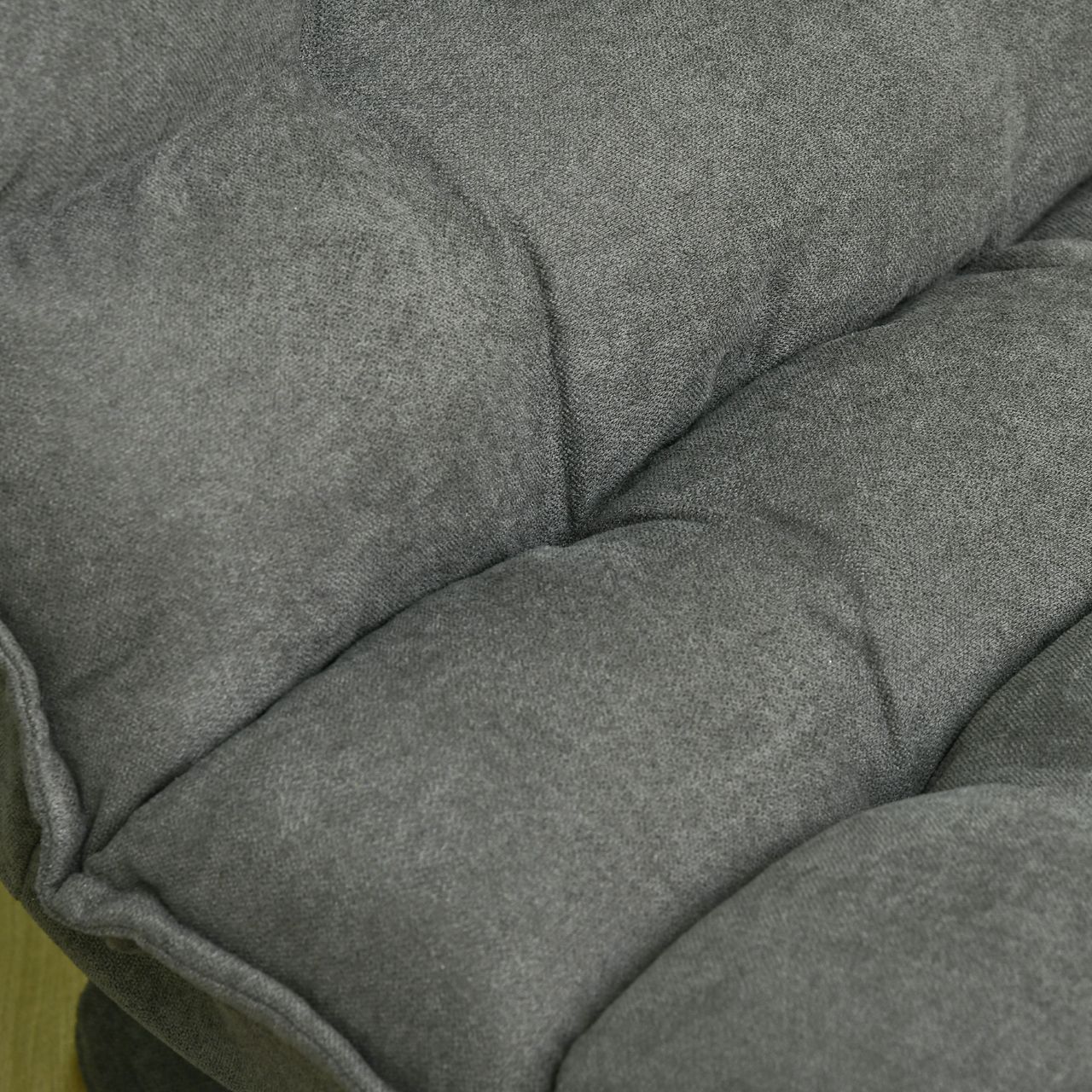 HOMCOM Bodenstuhl Bodensofa mit Verstellbarer Rückenlehne für Wohnzimmer, Büro