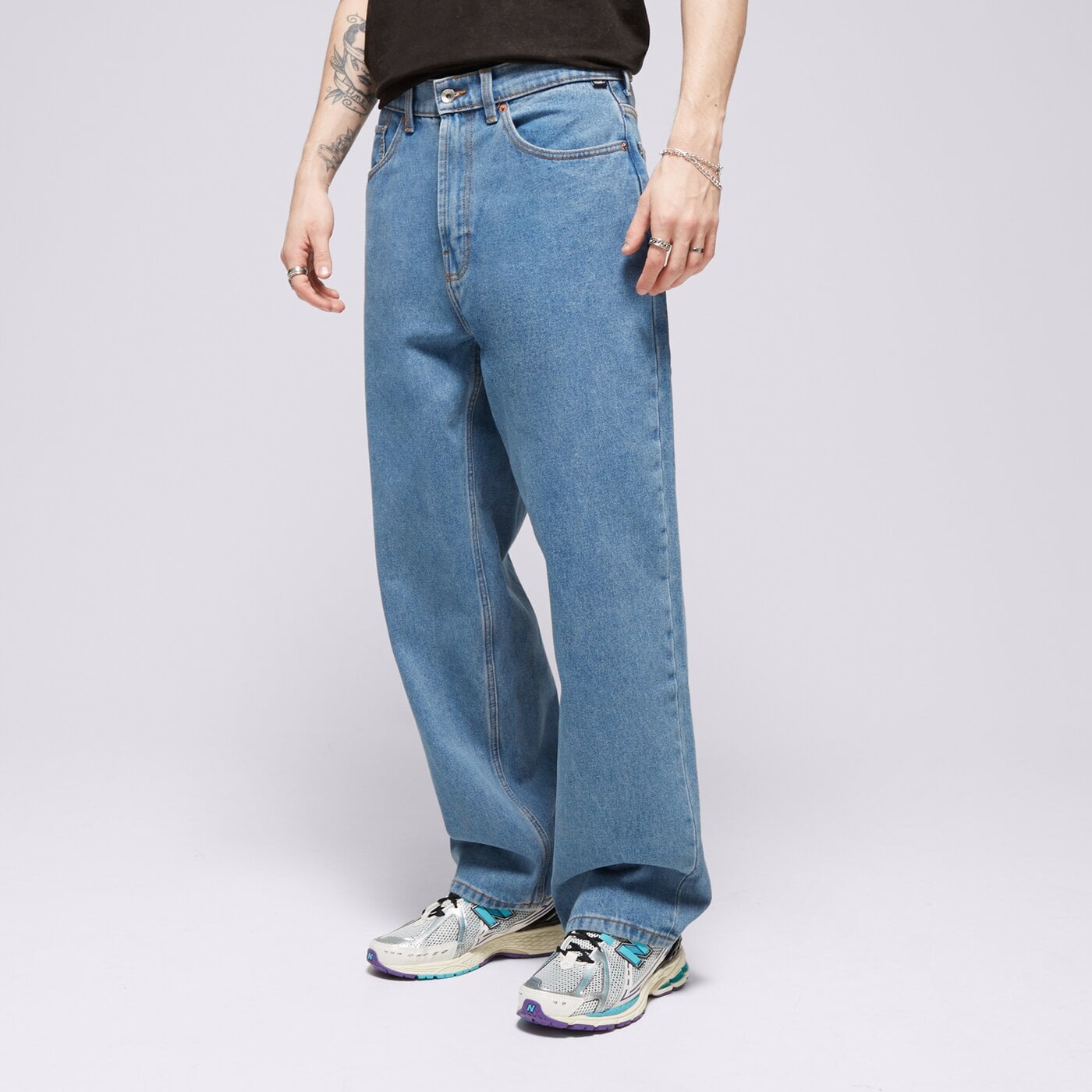 VANS HOSE CHECK-5 BAGGY DENIM Blau