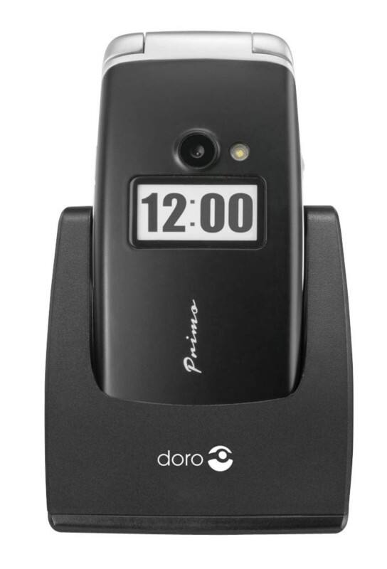 Doro Prime 413 2 Megapixel 6,1 cm (2,4 Zoll) Mobiltelefon 360010 Schwarz