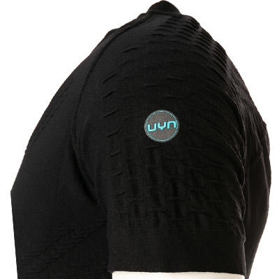 UYN, Funktionsshirt, Mikrofaser atmungsaktiv, schwarz