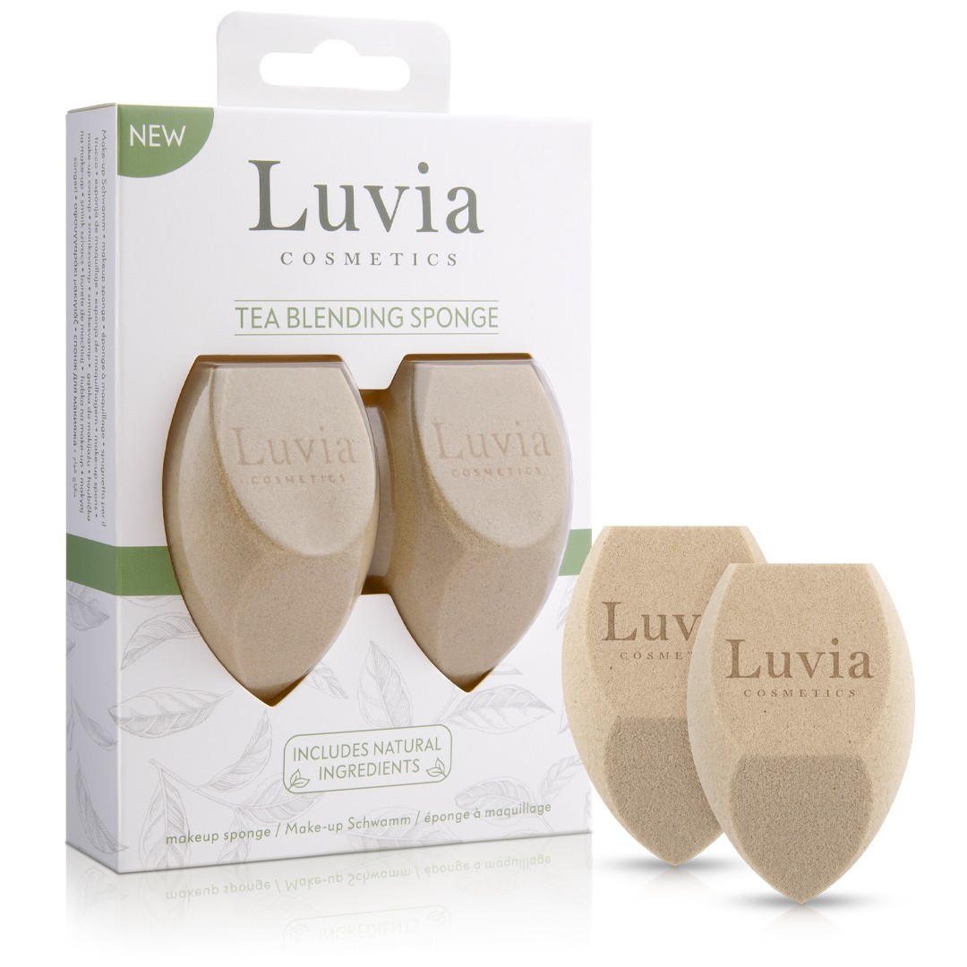 Set de esponjas de maquillaje Luvia Tea