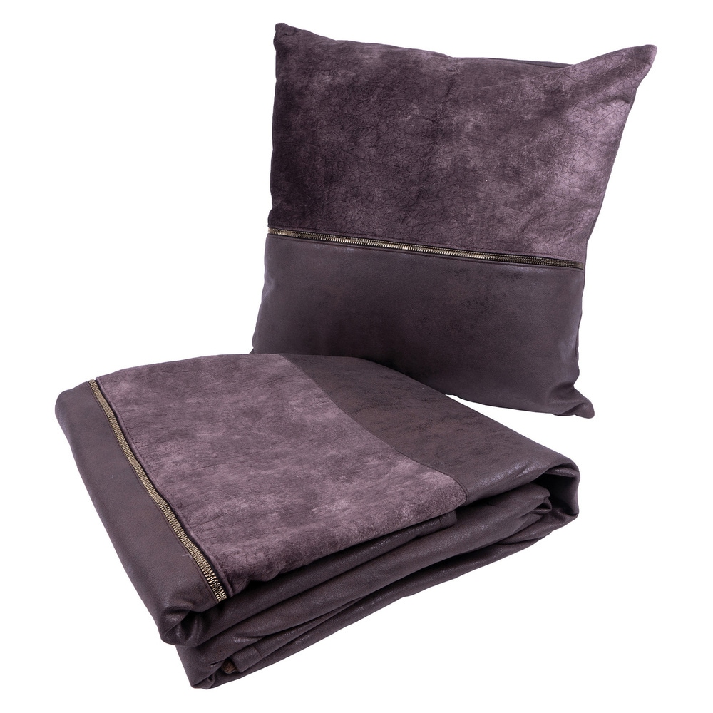 Gallazzo Coussin décoratif & couverture 100 lot de 2 Couverture