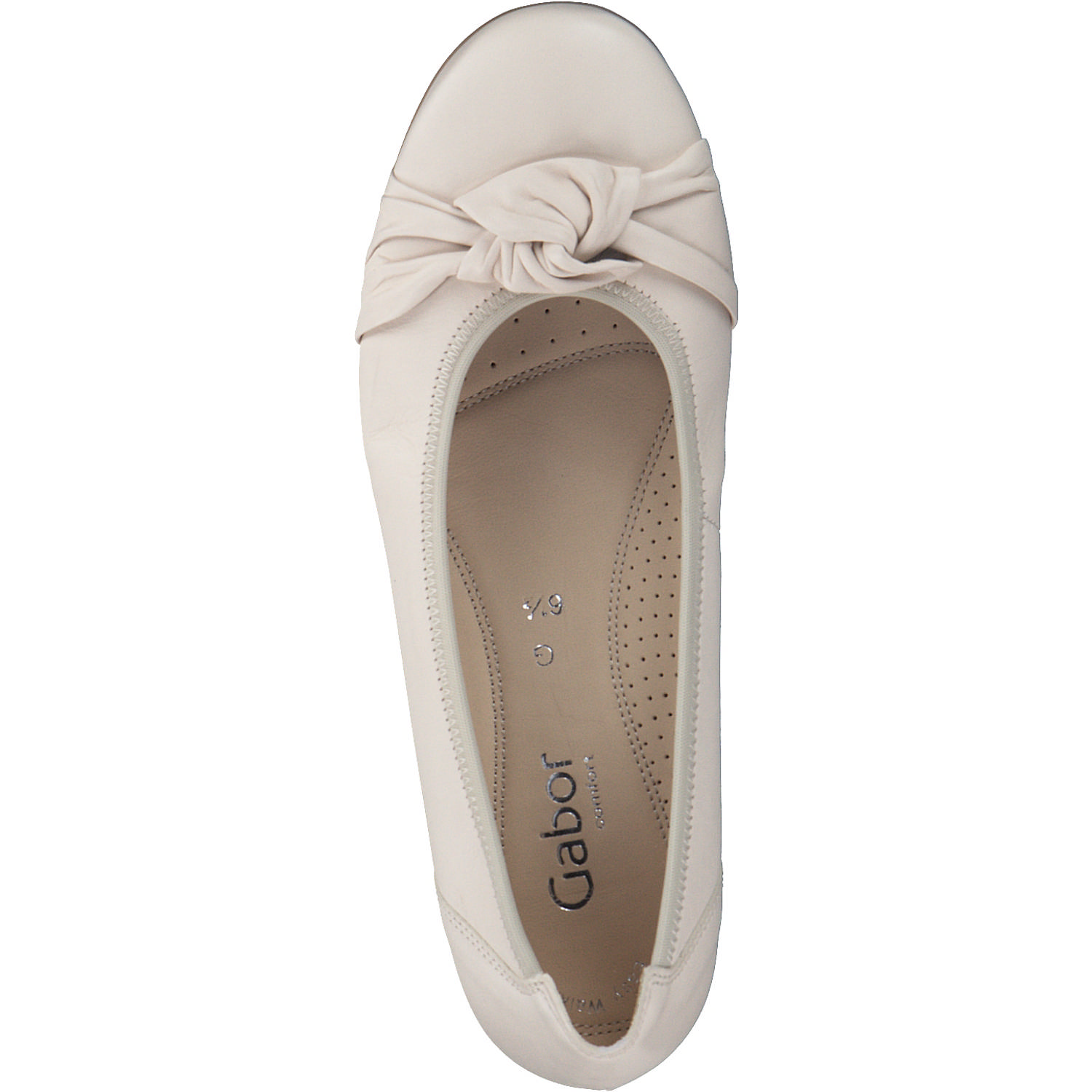 Gabor Comfort 02.643, Ballerinas, Damen, IVORY