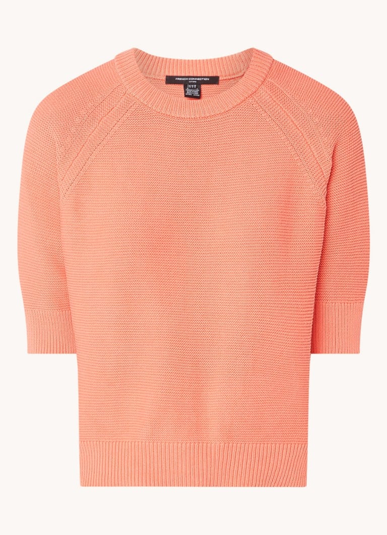 Pulover French Connection Lily Chunky Tricot cu material elastic