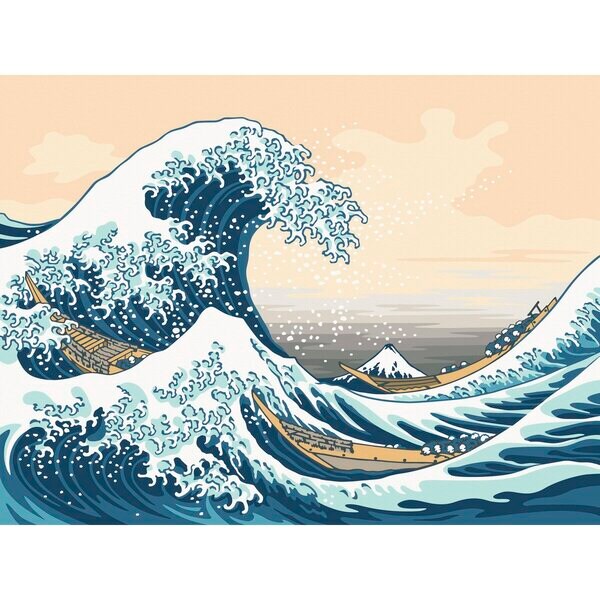 Ravensburger Creart Art Hokusai: Suuri rave