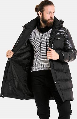Cipo & Baxx Winterjacke mit geräumiger Kapuze