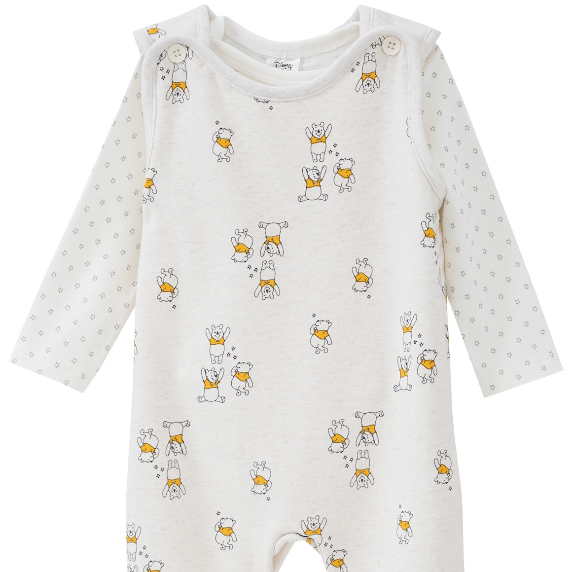 Winnie Puuh Strampler und Langarmbody im Set
