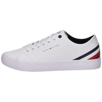 Tommy Hilfiger Th Hi Vulc Core Low Stripes in weiß