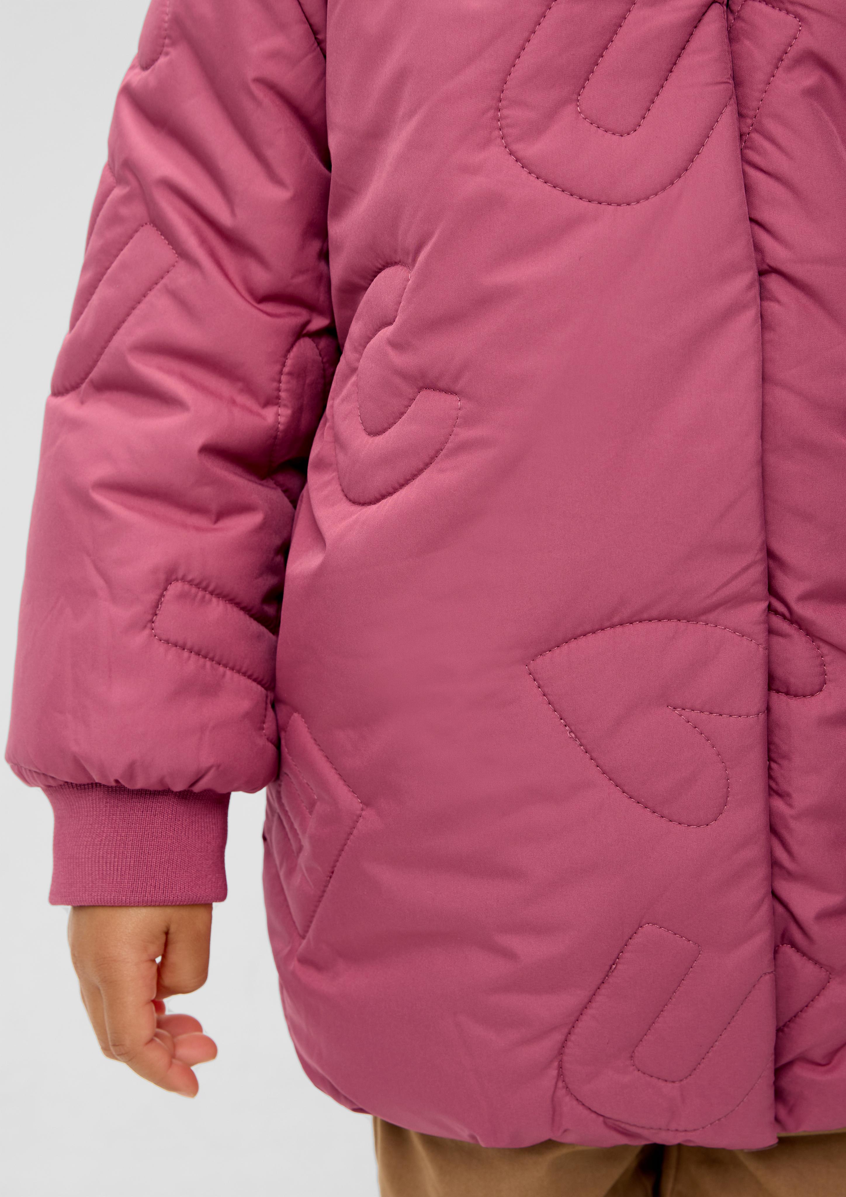 Lange Jacke mit Steppung  2132185-4592