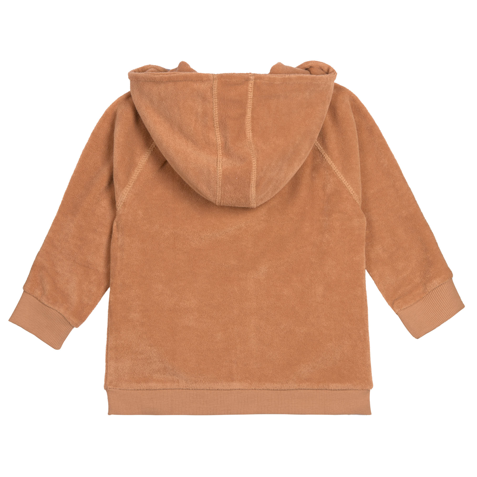 Frottee Jacke Kinder, Karamell