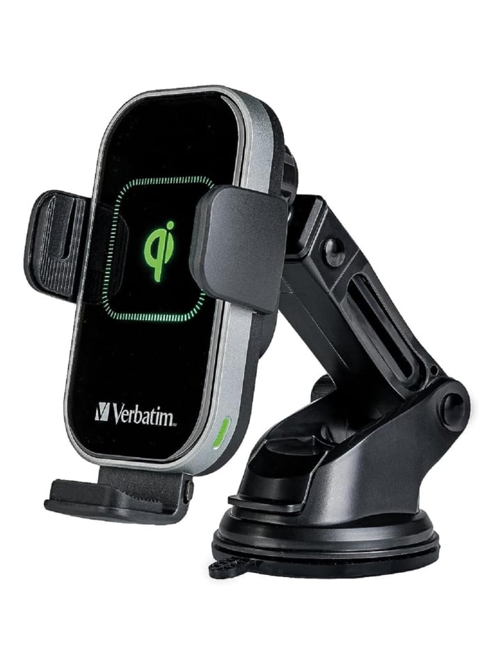 COFI 1453 Qi-Schnellladegerät mit automatischer Halterung für unterwegs in Schwarz günstig kaufen onesize