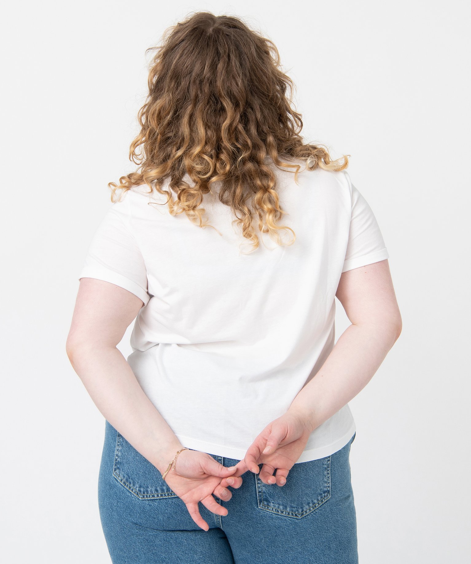 Tee-shirt femme grande taille à manches courtes avec motif ... divers | GEMO