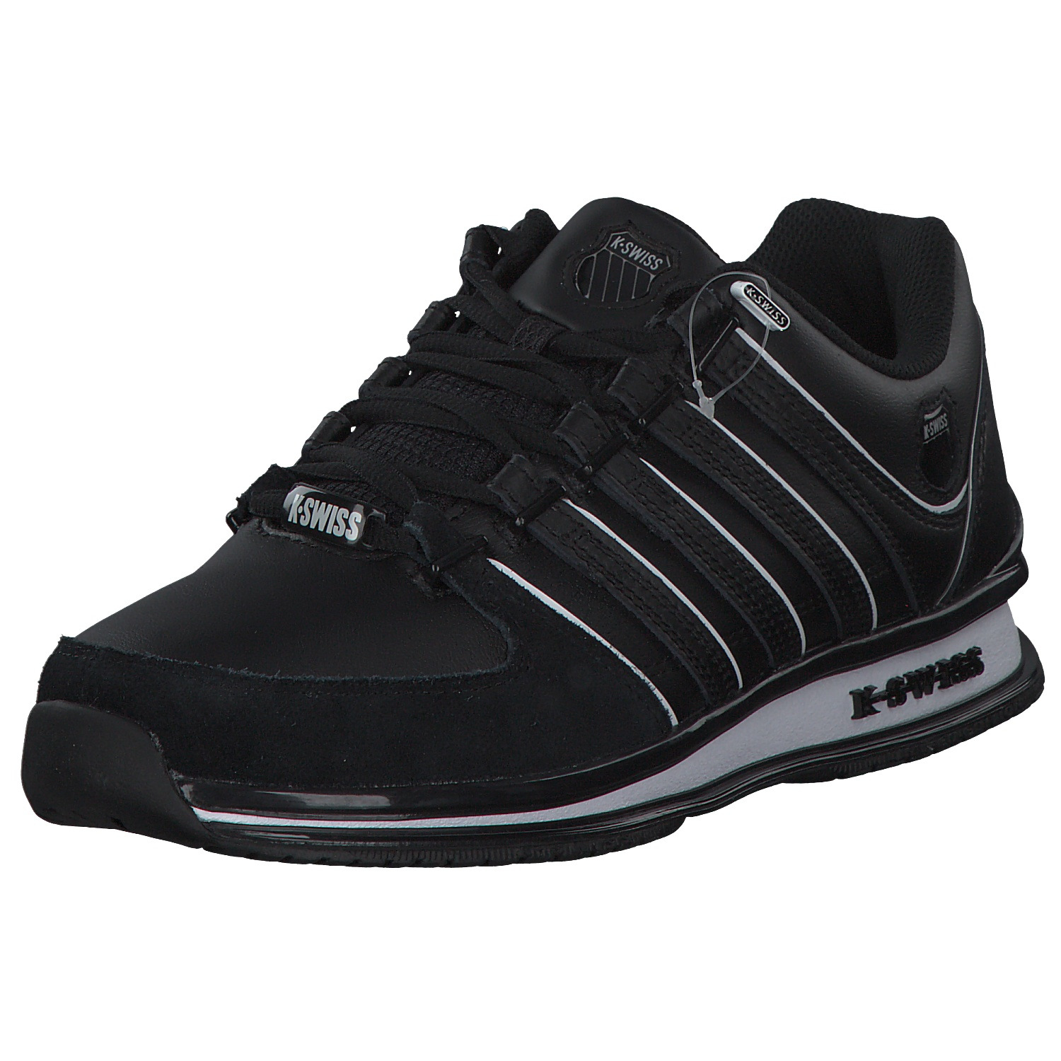 K-Swiss Rinzler 01235, Sneakers Low, Herren, BLACK/WHITE-M