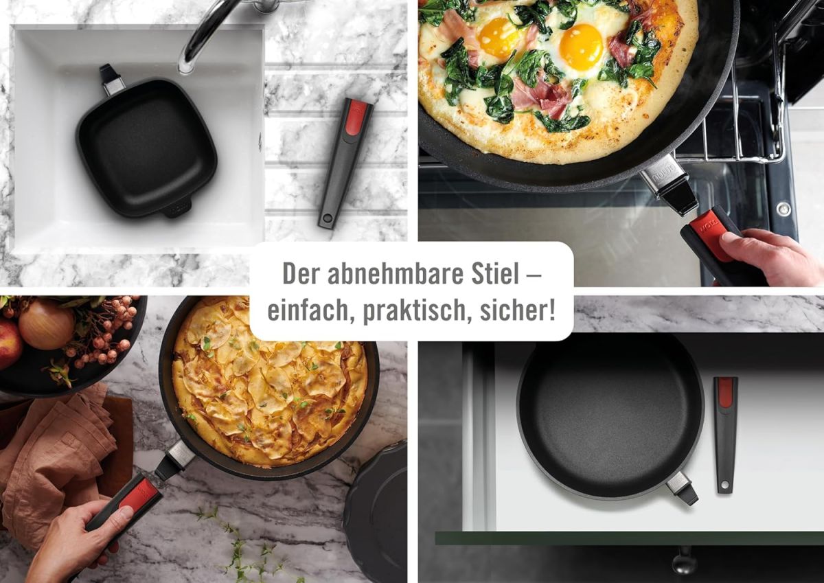 Woll Induction Gusspfanne nowo Titanium 28cm