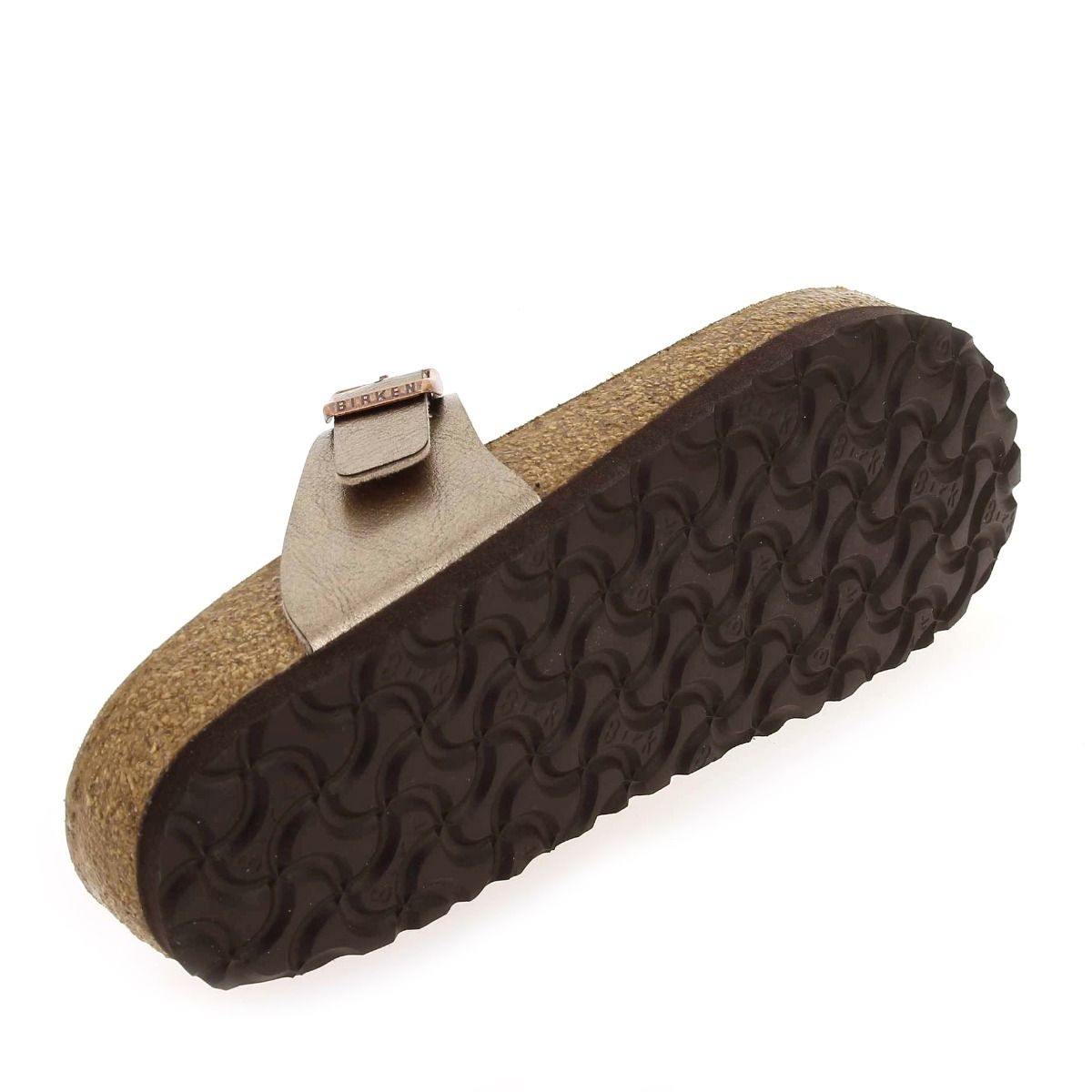 Birkenstock  GIZEH - taupe métallisé