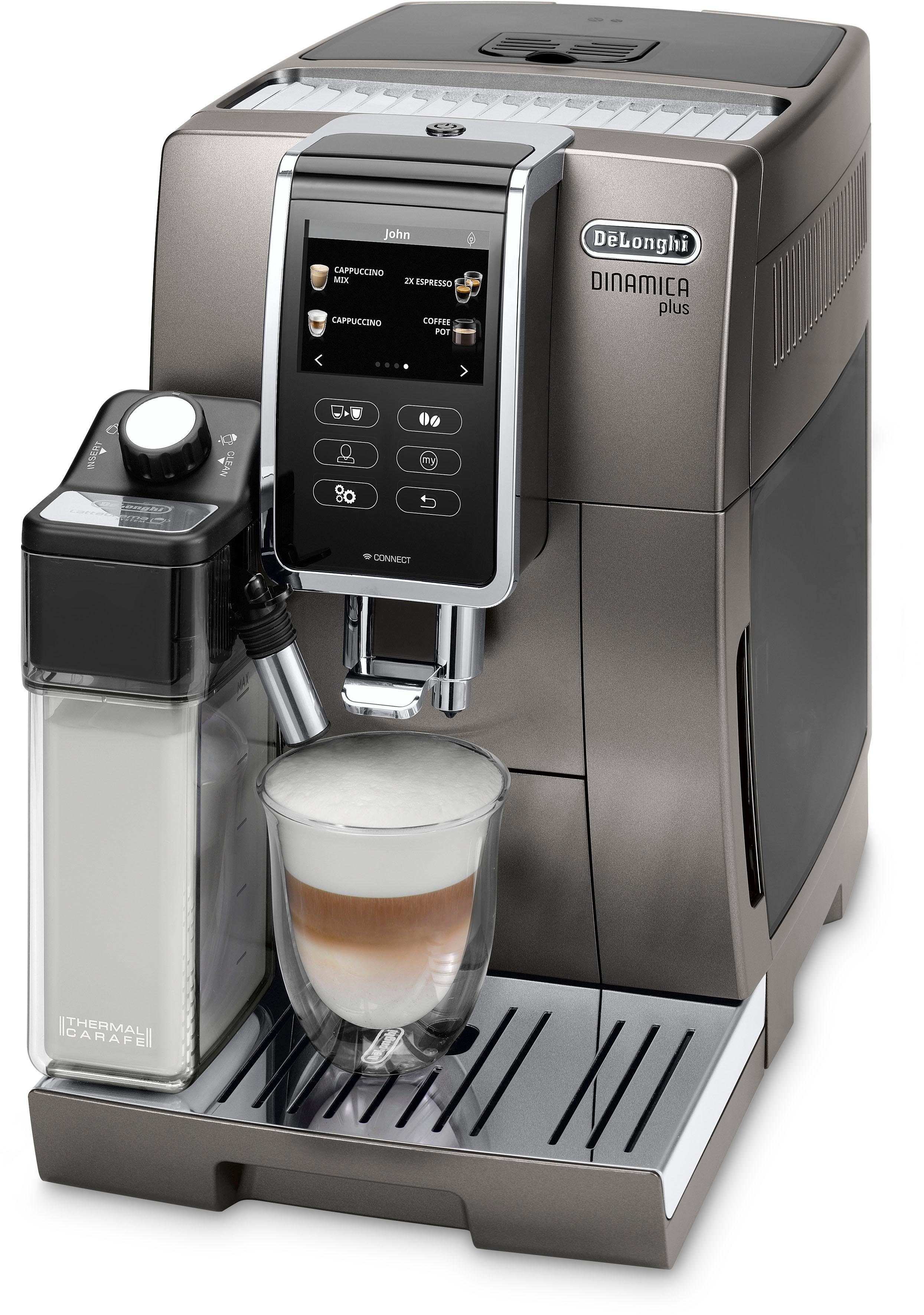 De'Longhi Kaffeevollautomat Dinamica Plus ECAM 370.95.T