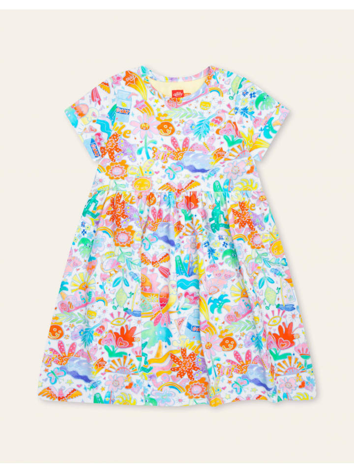 Oilily Kleider Doliday in Weiß günstig kaufen