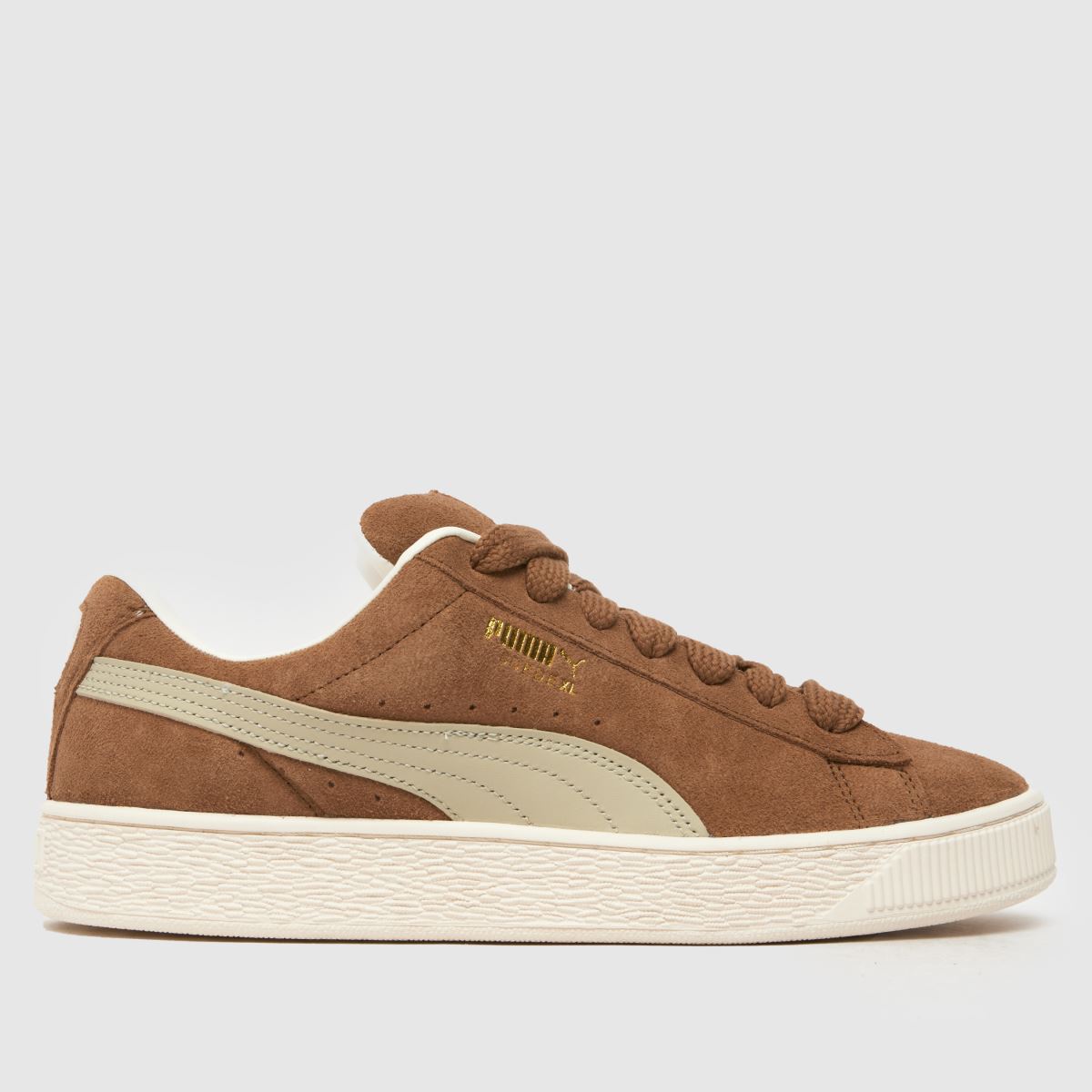 PUMA Suede XL cipők barna multiszínű színben