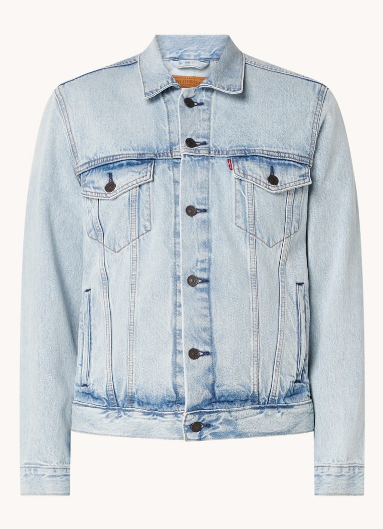 Jaqueta jeans Levi's The Trucker com bolsos laterais