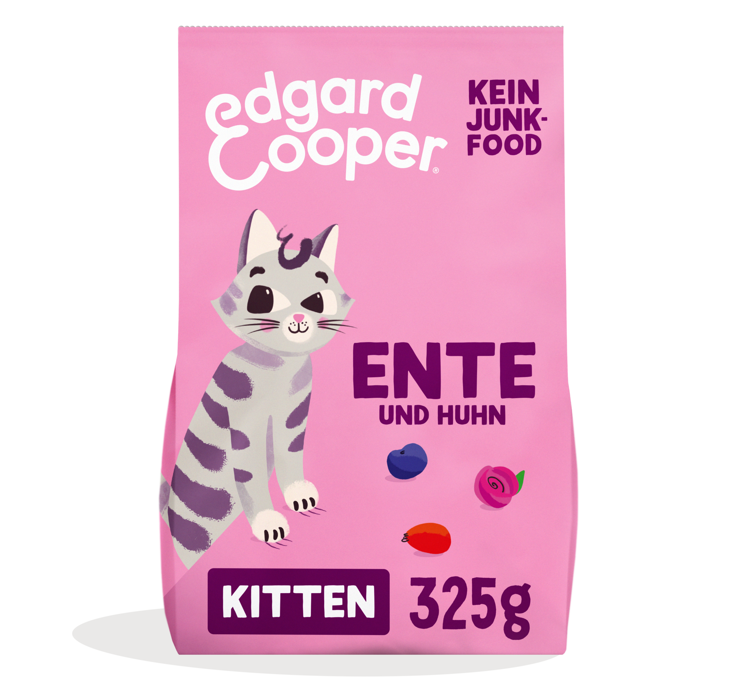 Edgard & Cooper Trockenfutter Edgard & Cooper Kitten Huhn und Ente 325 g