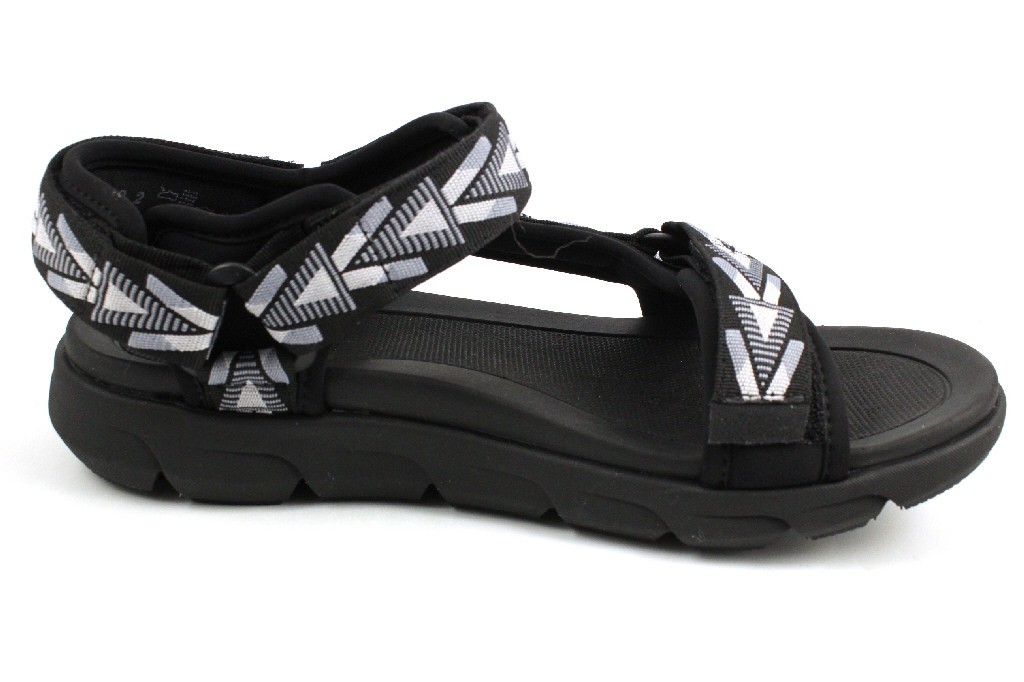 RIEKER Sportliche Sandalen schwarz