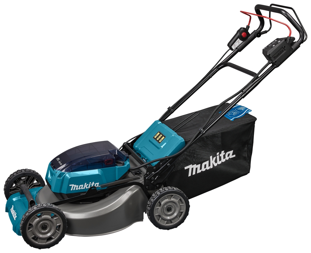 Makita DLM536Z akkus fűnyíró, 53 cm, 2 x 18 Volt, akkumulátorok és töltő nélkül