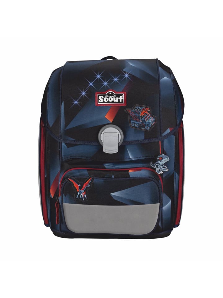 Scout Scout Genius Schulranzen-Set 4 teilig Exklusiv LED Gravity günstig kaufen onesize