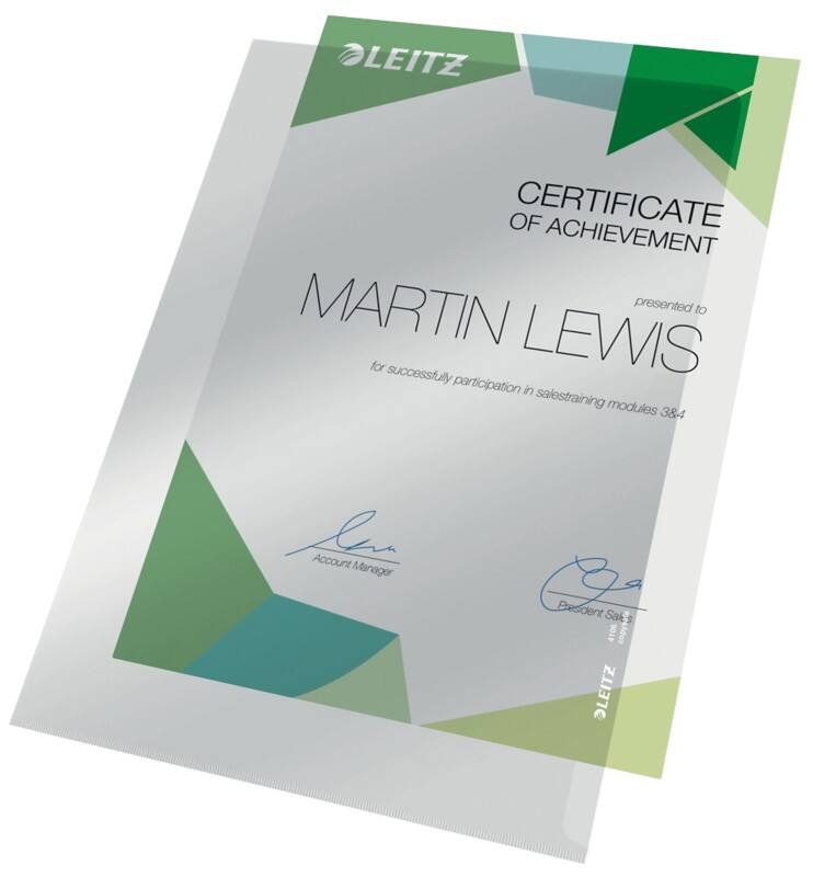 Leitz Super Premium Sichthüllen DIN A4 Transparent PVC (Polyvinylchlorid) 150 Mikron 100 Stück