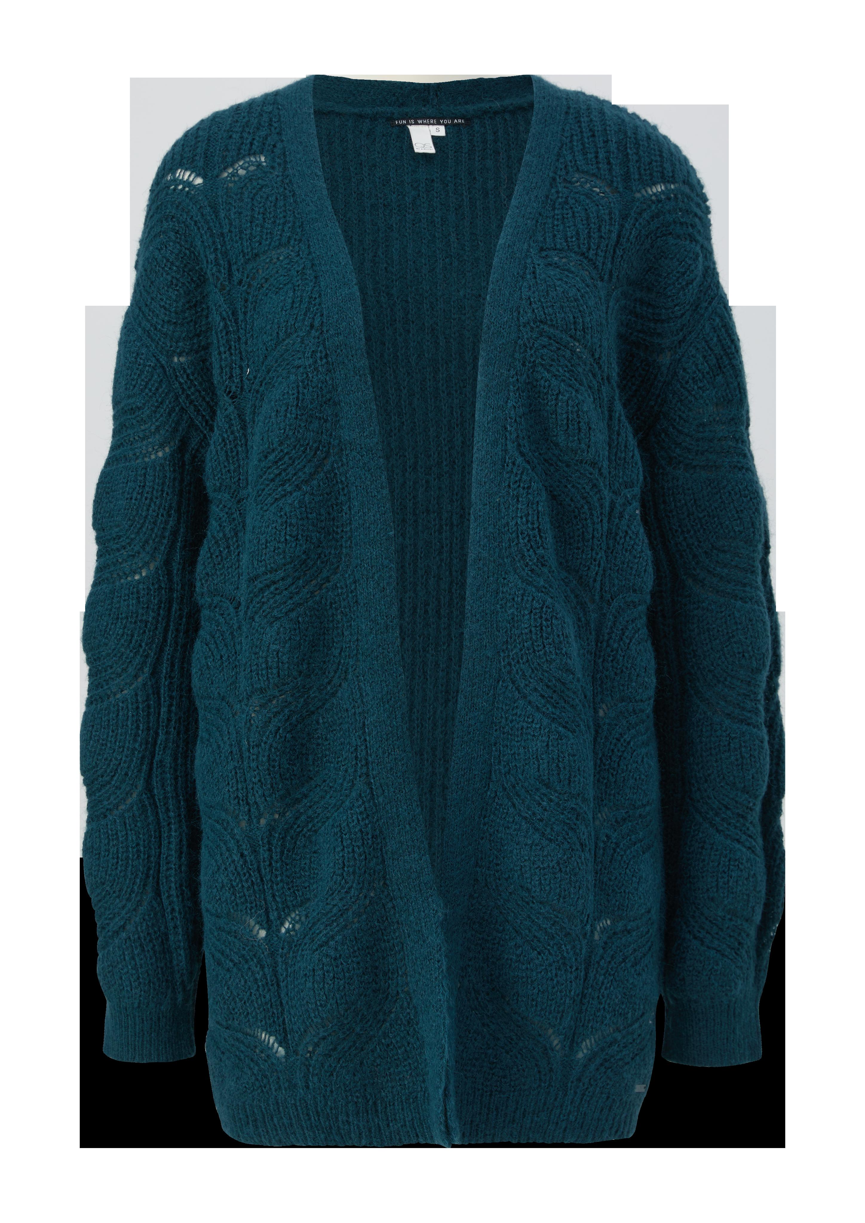Strick-Cardigan mit Zopfmuster  2151228-6985