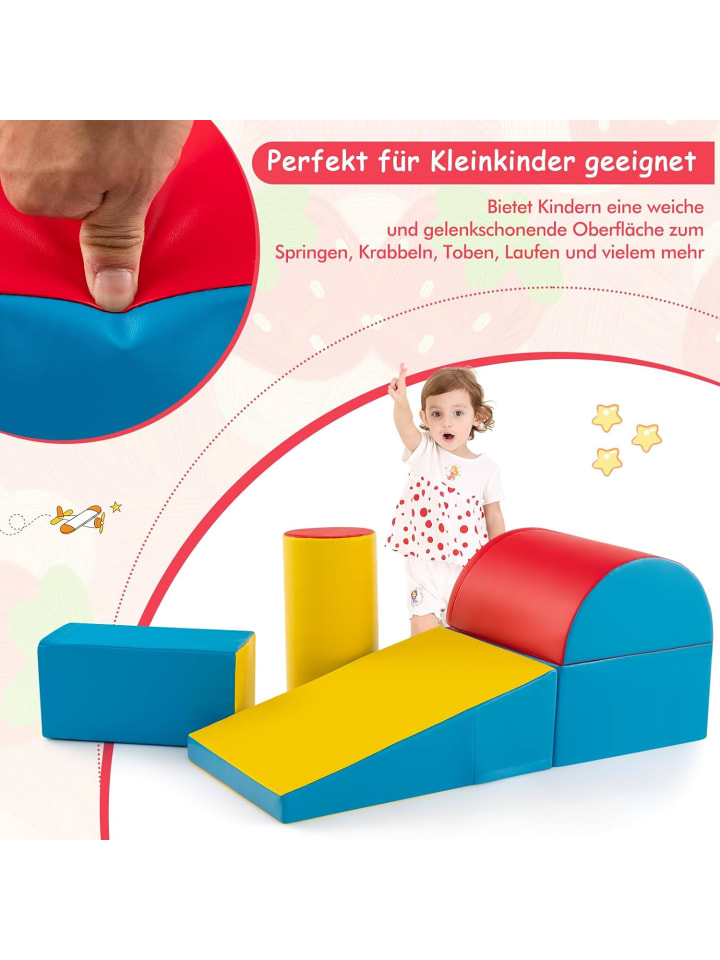 COSTWAY Schaumstoffbausteine 5 tlg. in Blau günstig kaufen onesize