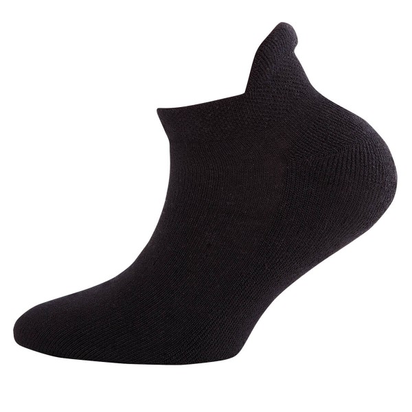 Ewers ~ Coolmax® Sneakersocke ~ schwarz