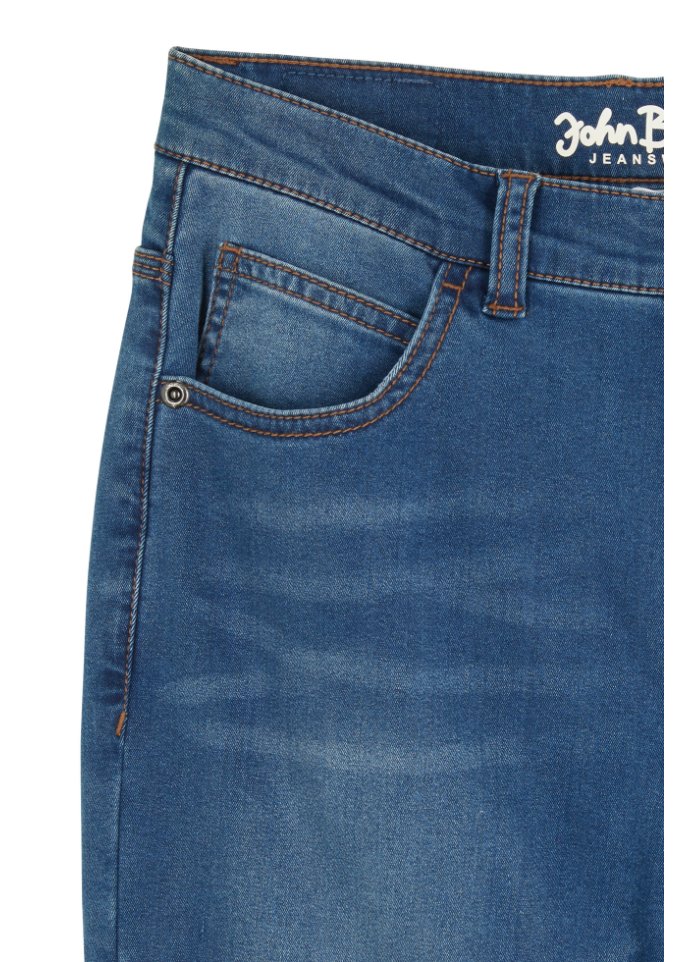 Jungen Jeans mit Fleece, Slim Fit