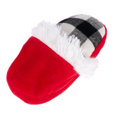 TIAKI Hundespielzeug Tartan-Hausschuh