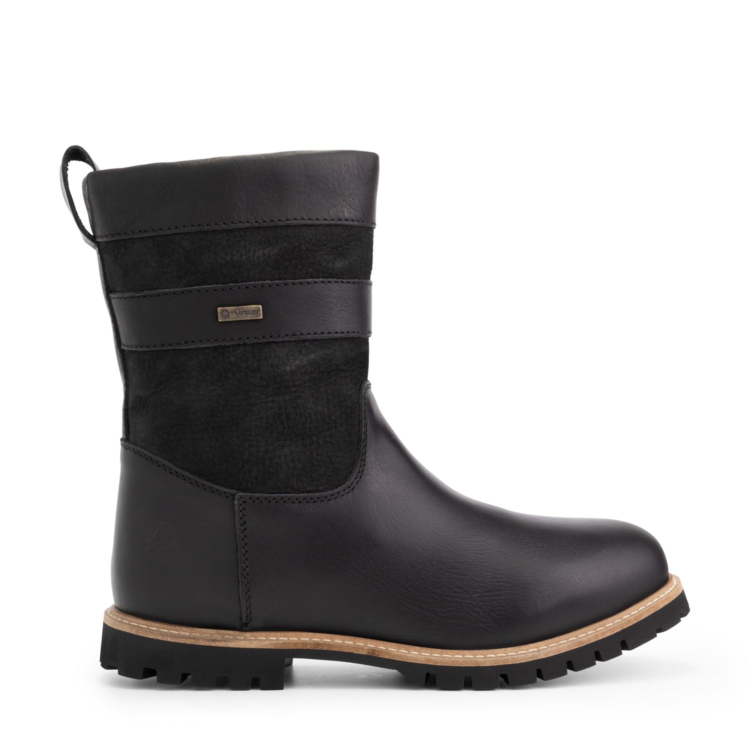 Travelin' Tallinn schwarze Herren Outdoorstiefel