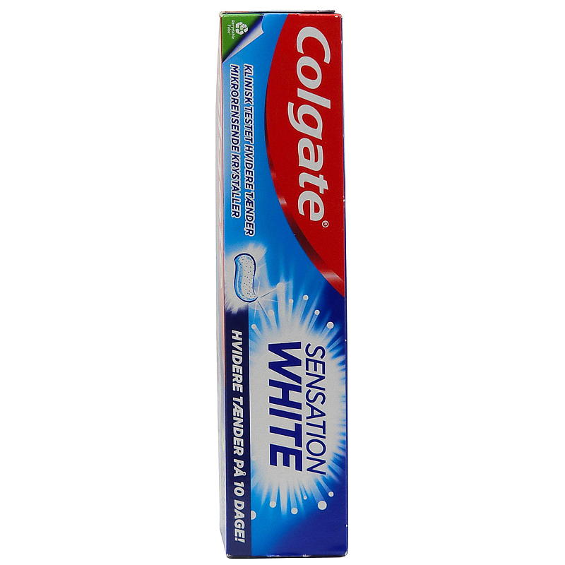Colgate Tannkrem 2-pk Sensation white Colgate