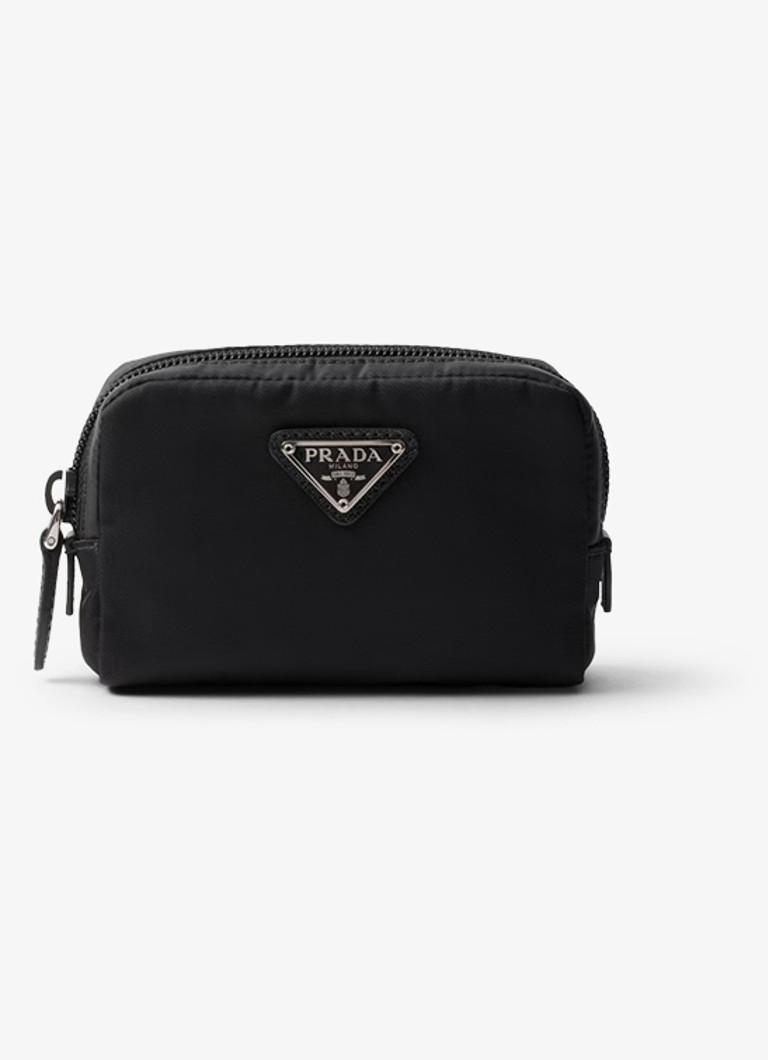 Geantă de toaletă Prada Re-Nylon cu logo