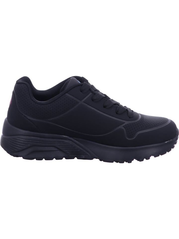Skechers Mädchen Halbschuhe UNO LITE - SPREAD THE LOVE in Schwarz günstig kaufen
