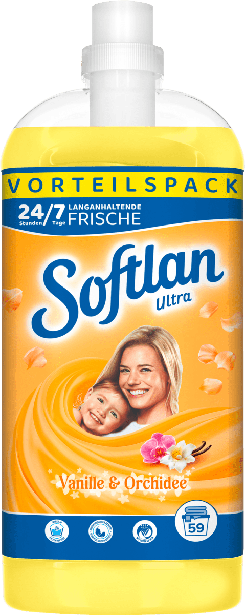 Weichspüler Vanille & Orchidee 59WL, 1,3 l