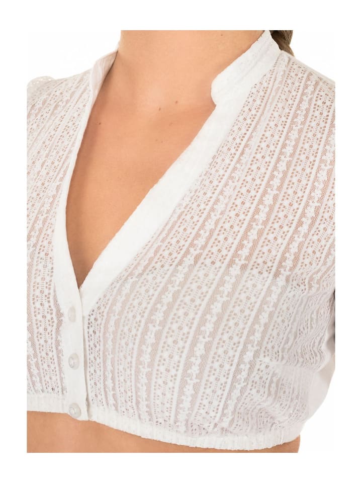MarJo Dirndlbluse EMMA-LINDA in weiß günstig kaufen