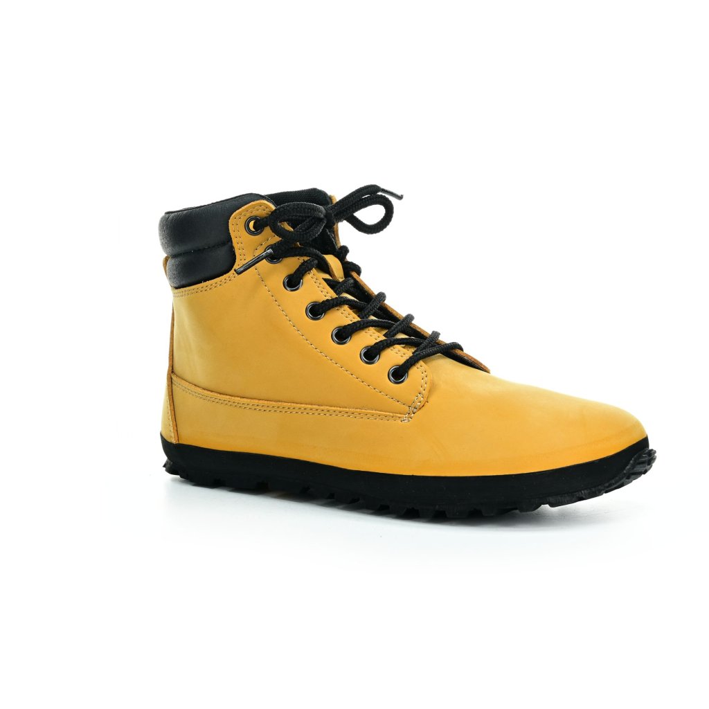 Ahinsa Shuma Nature 2.0 Mustard Barfußstiefeletten