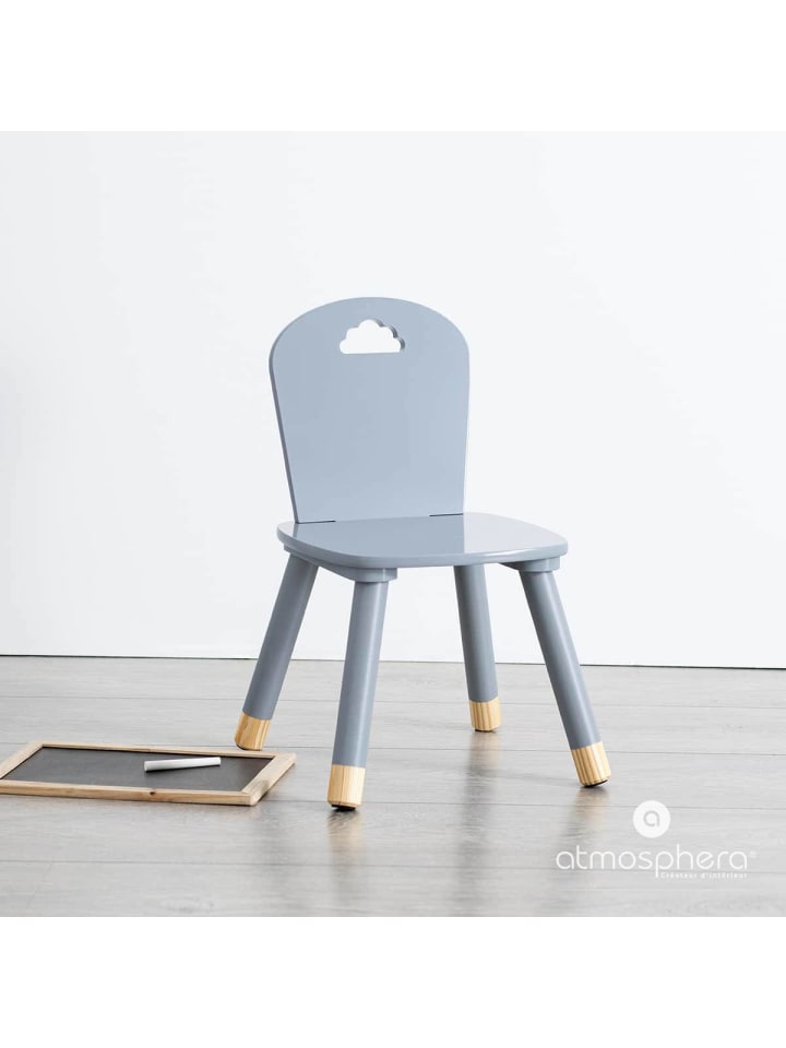 Atmosphera Créateur d'intérieur Kinderstuhl in grau günstig kaufen onesize