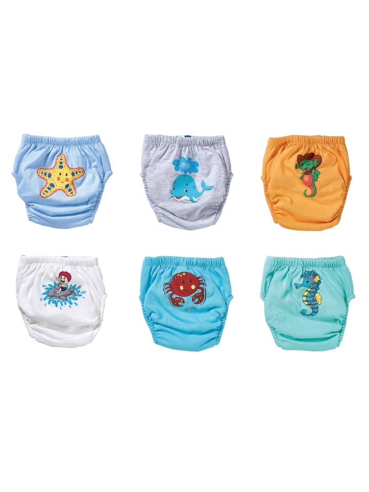 just2little 6er Set Trainerhose WASSERTIERE in Mehrfarbig günstig kaufen 110