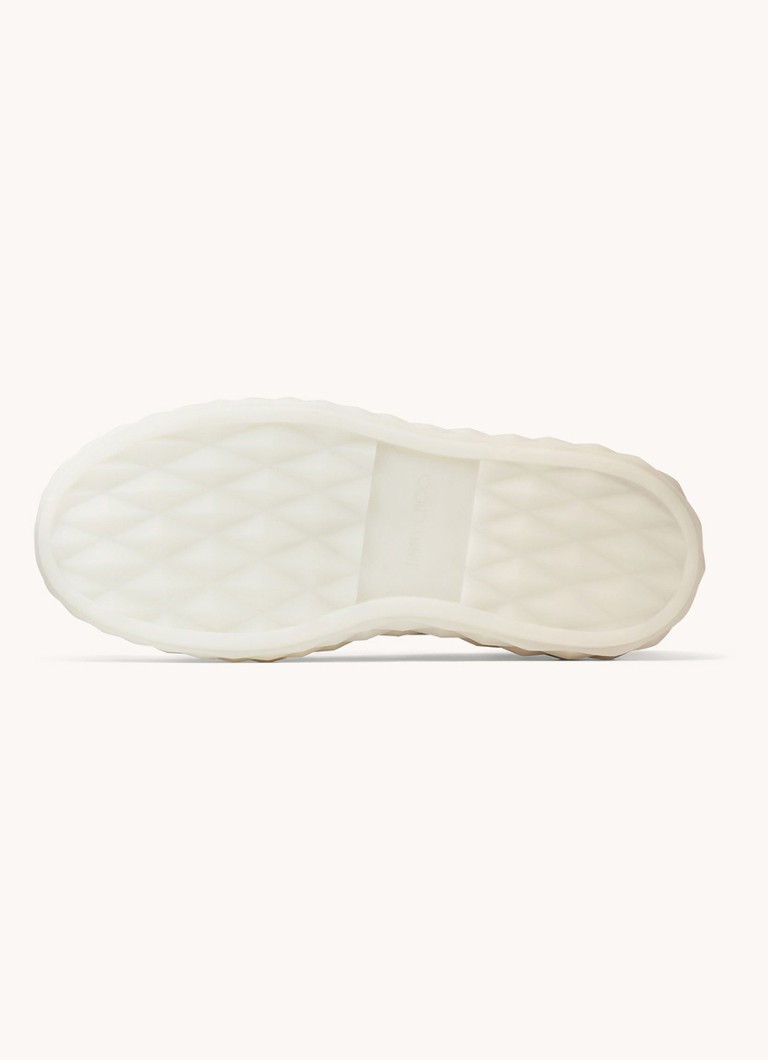 Sneaker Jimmy Choo Diamond Maxi/F II con dettagli in pelle di agnello