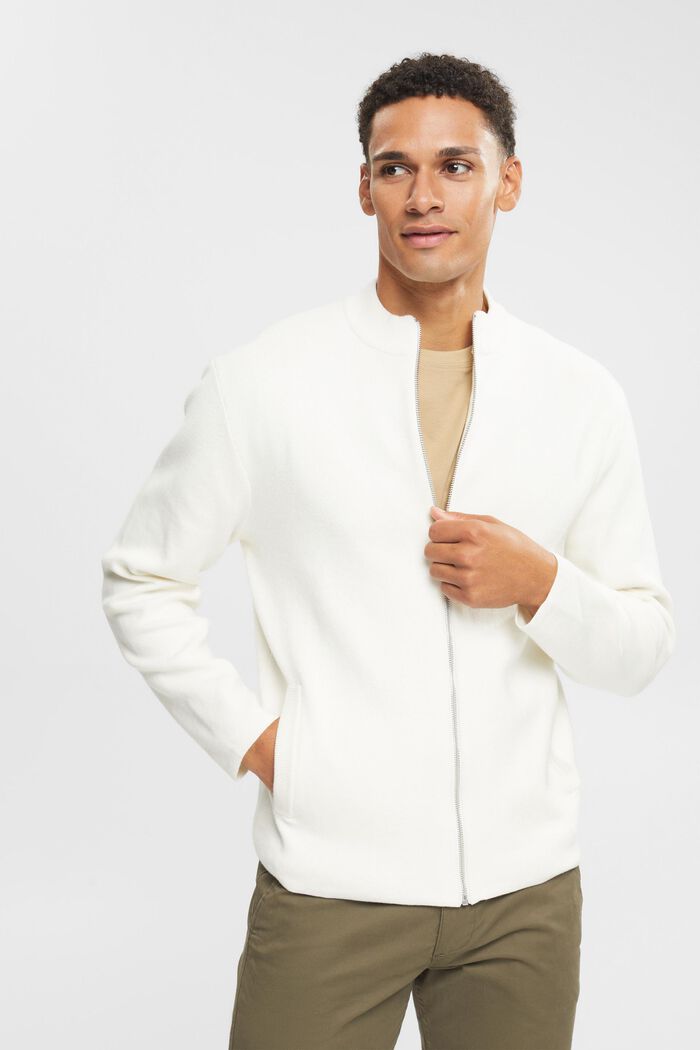 Cardigan mit Reißverschluss
