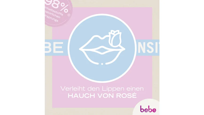bebe Lippenpflege Zartrosé 4.9 g