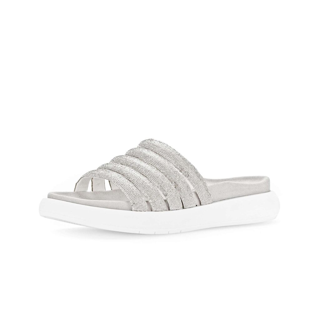 Gabor fashion Pantolette silber