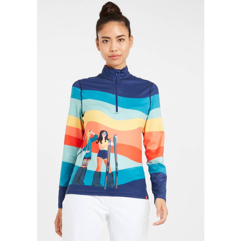 Krimson Klover Peace Love Ski Layerlangarmshirt Damen