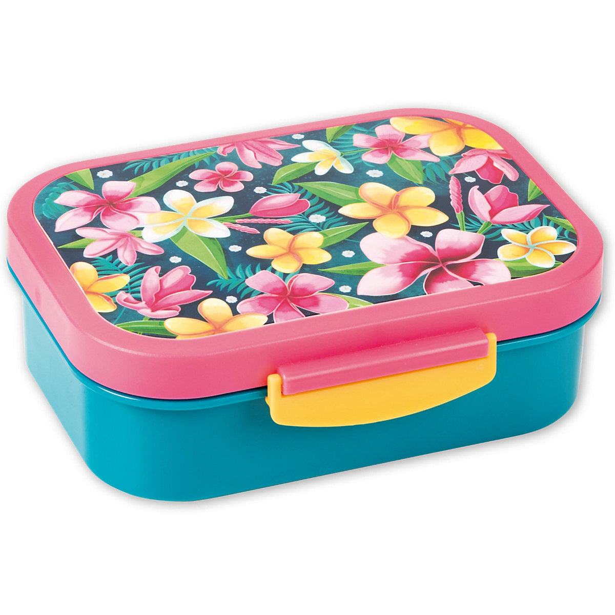 Brotdose XL mit Einsatz Hawaii Flowers