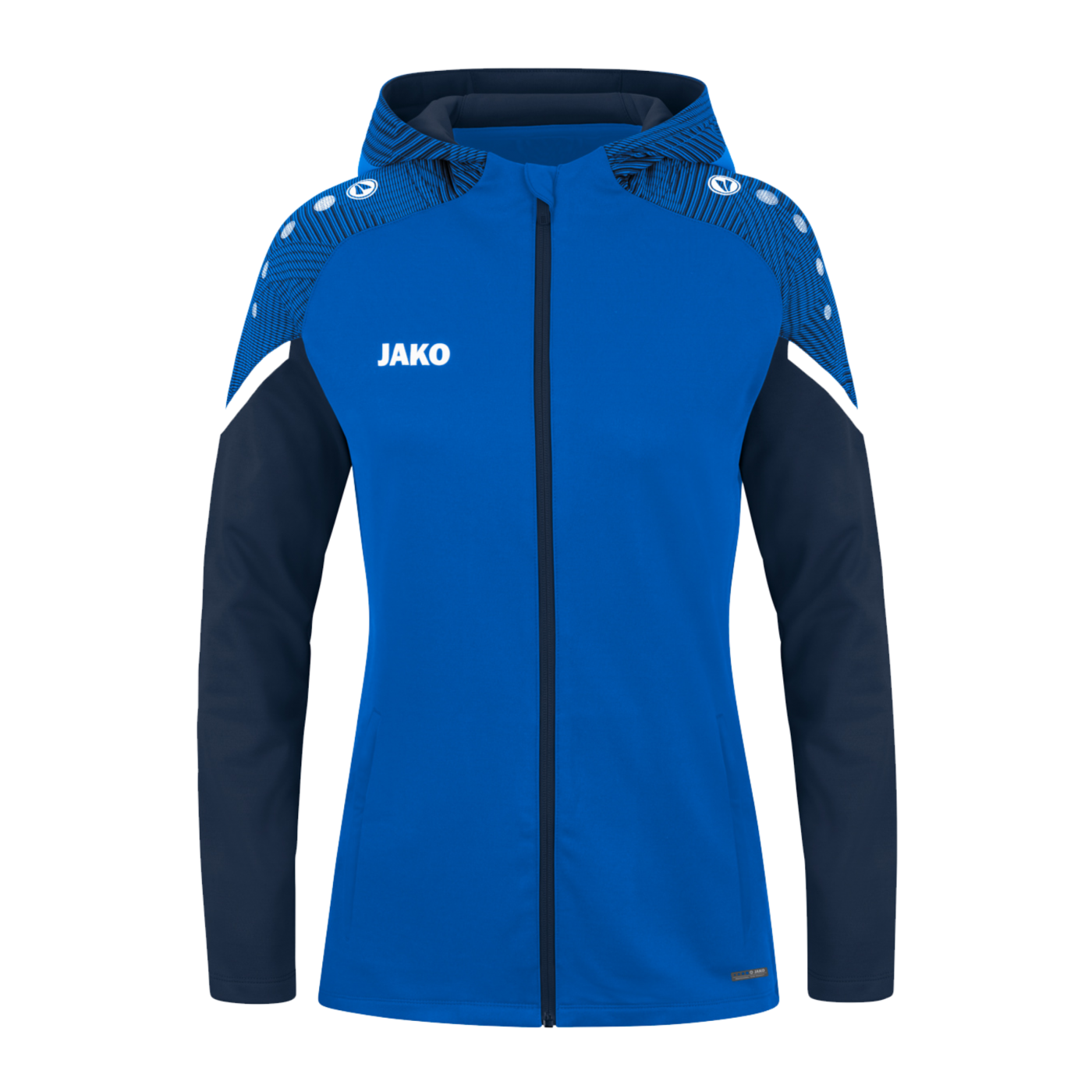 JAKO Performance Kapuzenjacke Damen Blau F403