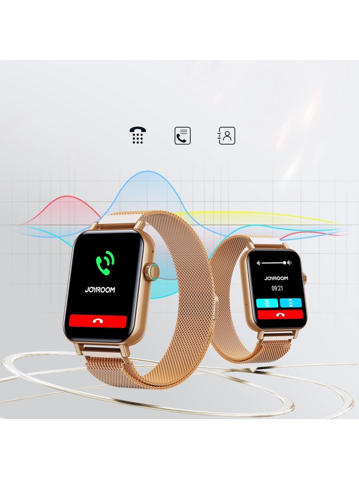 COFI 1453 Smartwatch mit IP98 Schutz Gold in Gold günstig kaufen onesize
